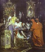 Henryk Siemiradzki Prince Alexander Nevsky Receiving Papal Legates. Spain oil painting artist
